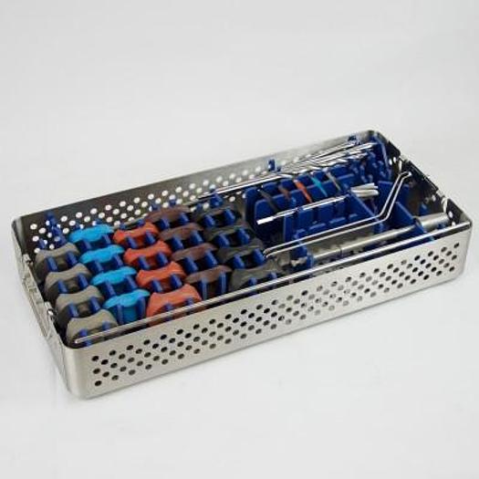 Used TOTAL KNEE PROSTHESIS SET OF 5 BOXES BRAND C2F