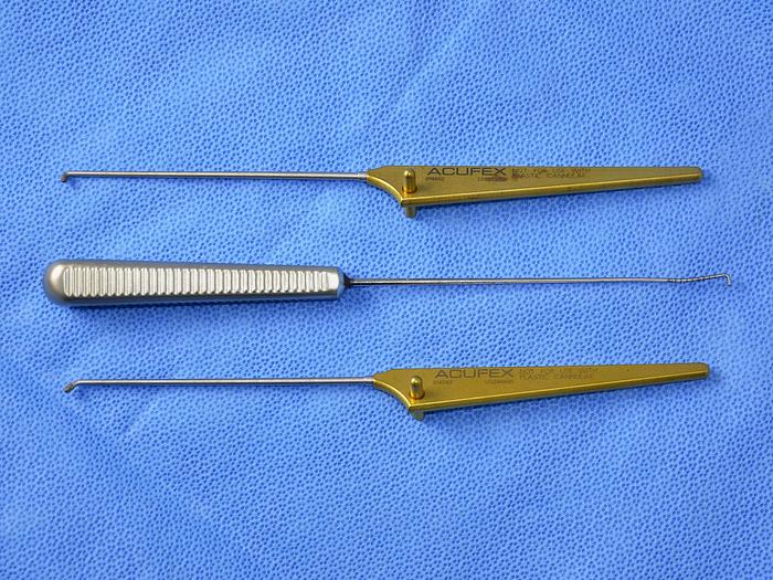 Used ACUFEX MENISCAL RASP SET
