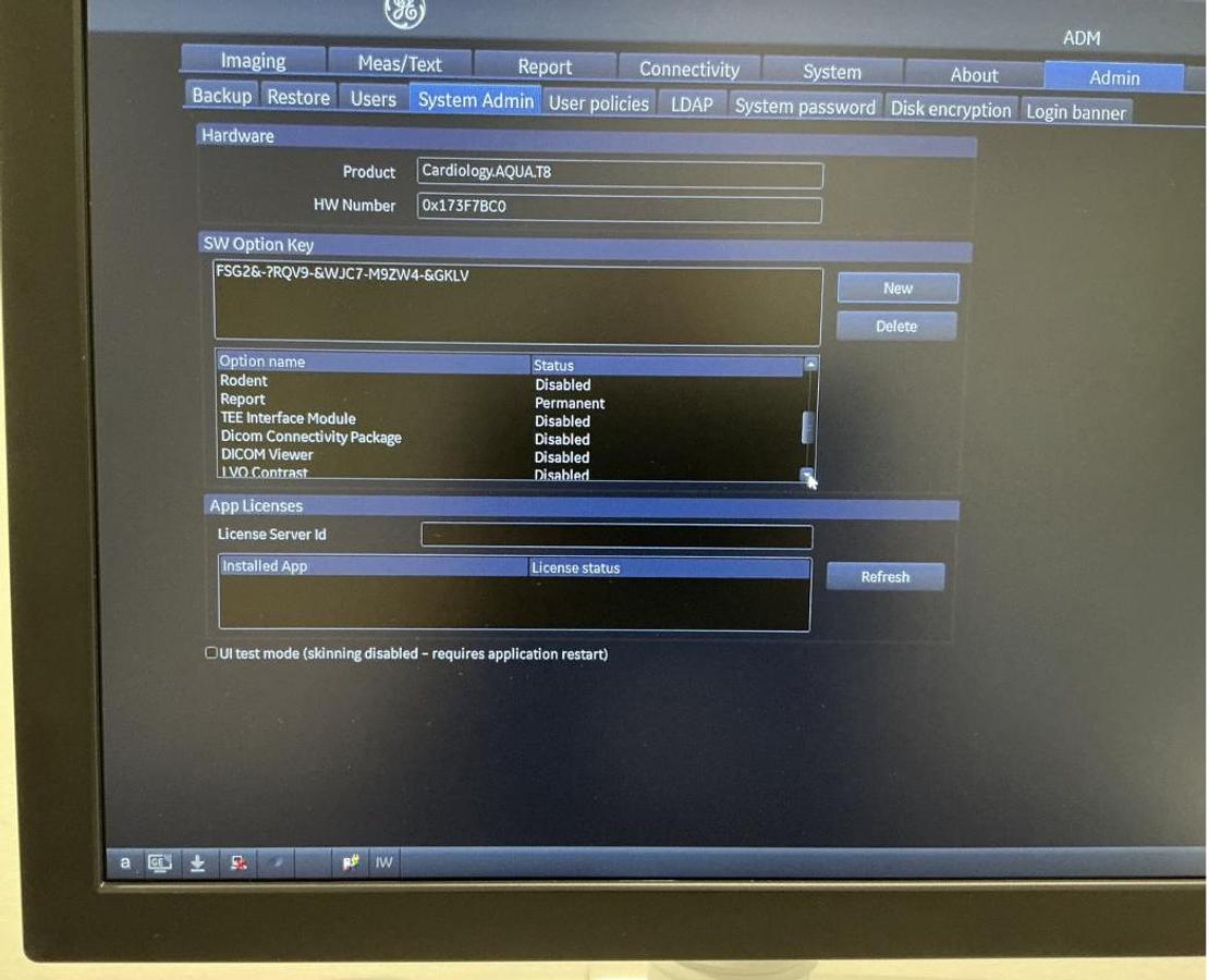 D'occasion GE CARDIAC ULTRASOUND VIVID T8