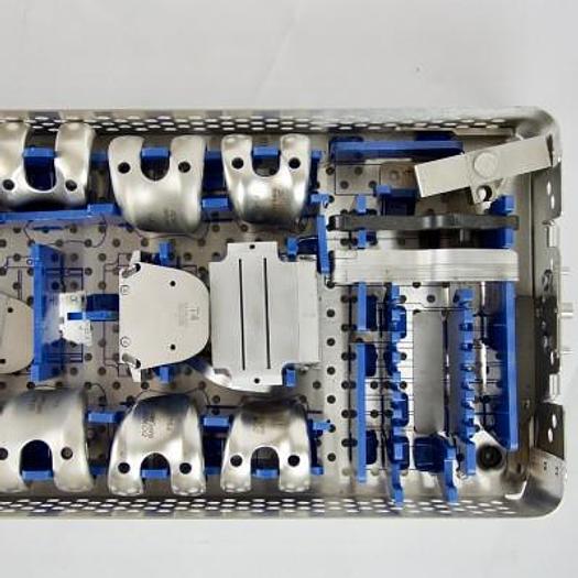 Used TOTAL KNEE PROSTHESIS SET OF 5 BOXES BRAND C2F