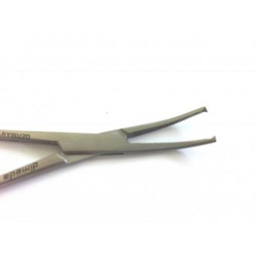 KOCHER FORCEPS CURVED AG 13CM (KOCHER FORCEPS 1X2 TEETH 13CM)