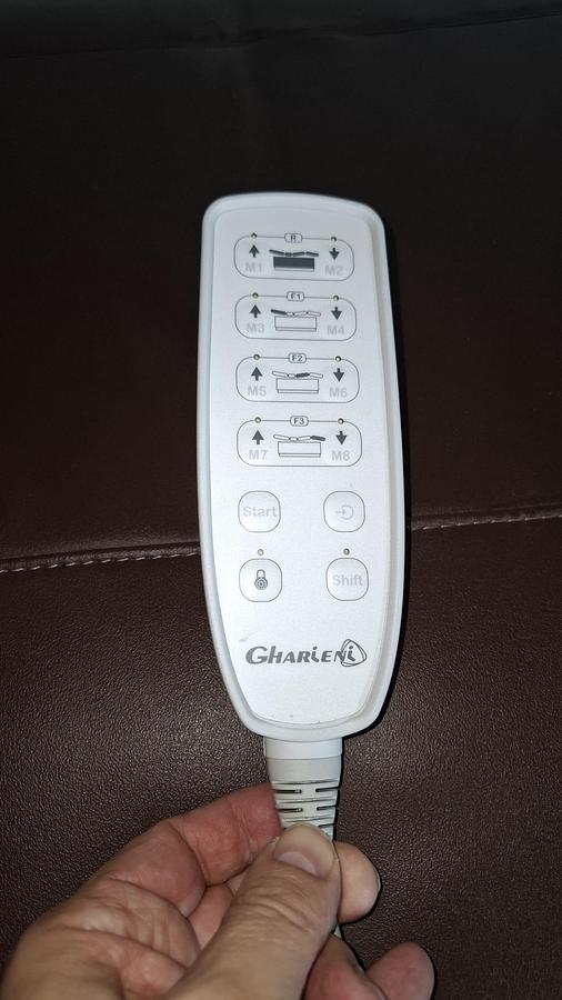 D'occasion TABLE DE SOINS GHARIENI  DE GRAND LUXE MULTIFONCTIONNELLE AVEC MEUBLE ASSORTI DE RANGEMENT ET TABOURET, PARFAIT ÉTAT