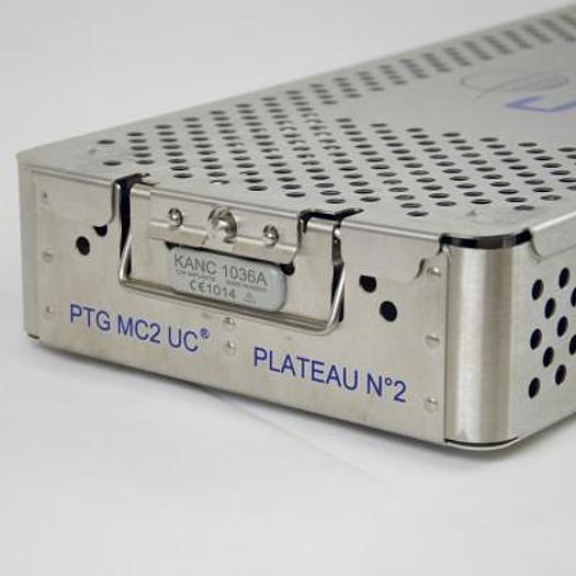 Used TOTAL KNEE PROSTHESIS SET OF 5 BOXES BRAND C2F