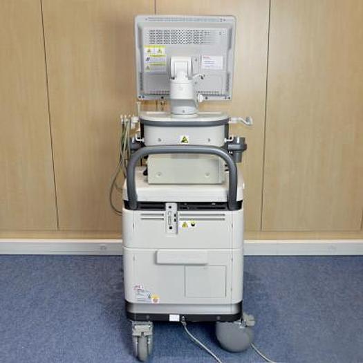 Used TOSHIBA APLIO 400 ULTRASOUND SCANNER WITH 3 PROBES