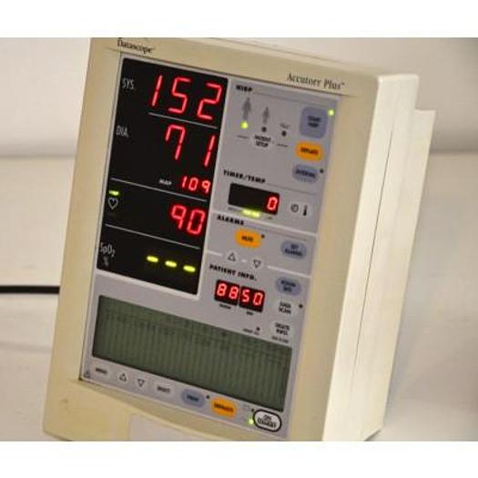 Used DATASCOPE MONITOR ACCUTOR PLUS ON ROLLING STAND