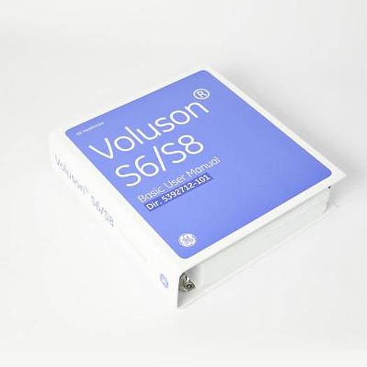 Used VOLUSON S8 HEALTHCARE 3D/4D GE ULTRASOUND SCANNER