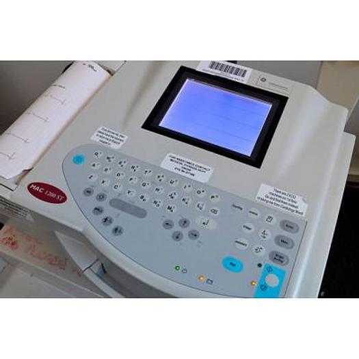 Used MAC 1200 GE HEALTHCARE RESTING ELECTROCARDIOGRAPH