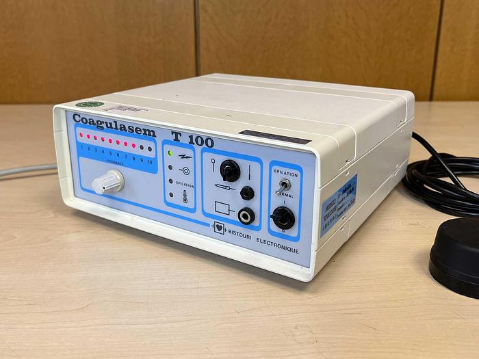Used COAGULASEM T100 CABINET SCALPEL