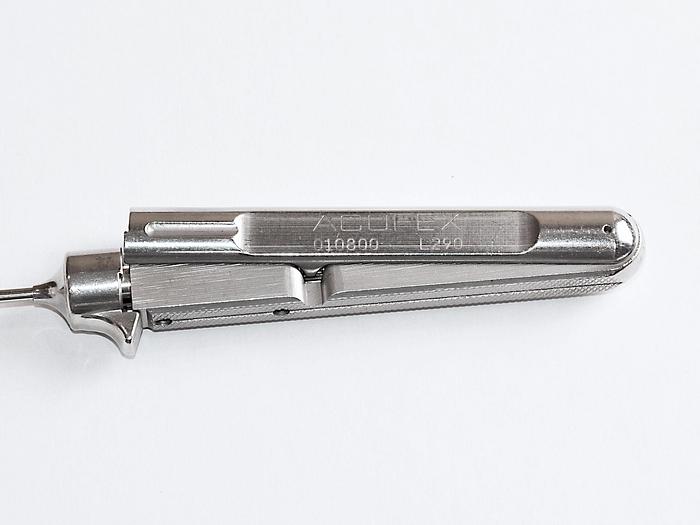 Used SMITH & NEPHEW ACUFEX HOOK SCISSORS 20° LEFT 010800