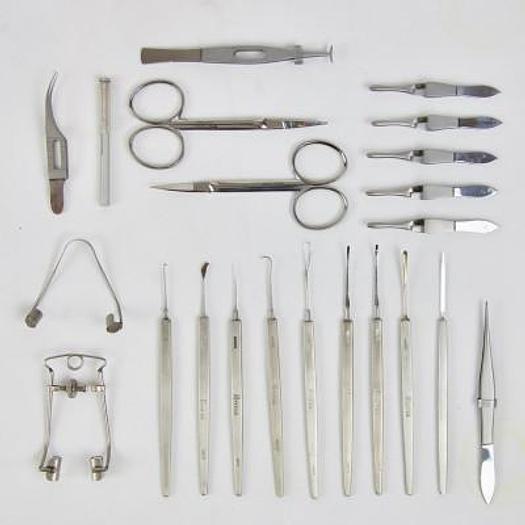 Used MORIA OPHTHALMIC INSTRUMENT SET
