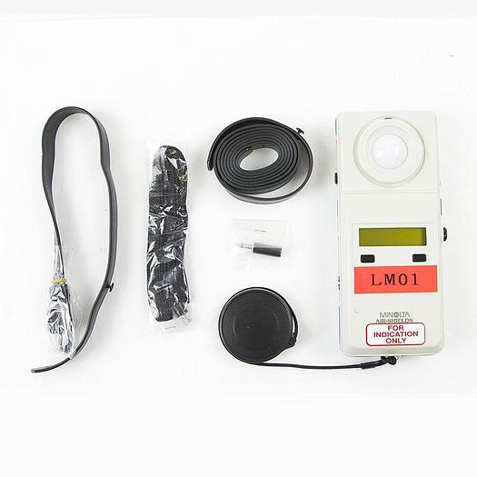 Used MINOLTA AIR SHIELDS NON-CONTACT PHOTOTHERAPY METER