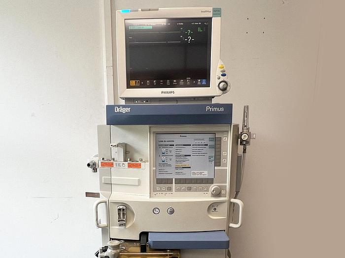 Used DRAGER PRIMUS ANESTHESIA VENTILATOR