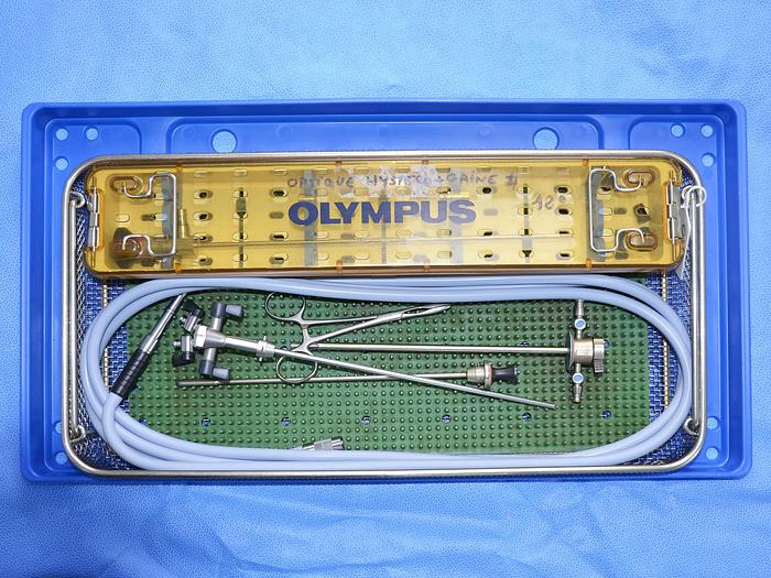 Used OLYMPUS CYSTOSCOPY SET WITH 3O° OPTICS