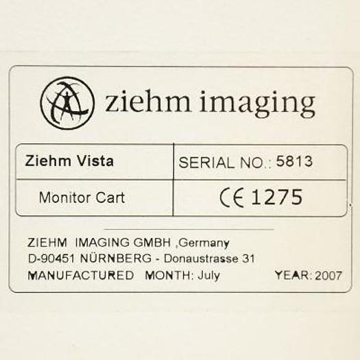 Used ZIEHM VISTA IMAGE INTENSIFIER WITH DUAL DISPLAY