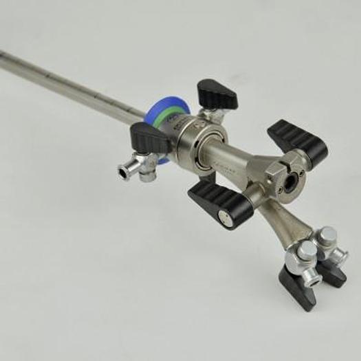 Used OLYMPUS UROLOGICAL SET INCLUDING RESECTOR, CYSTOSCOPE, BIOPSY FORCEPS AND 4MM OPTICS