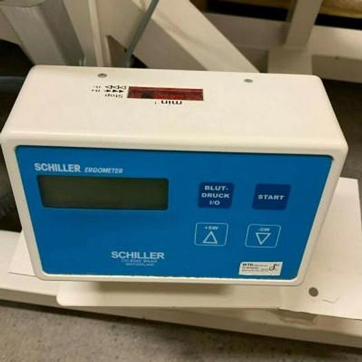 Used SCHILLER CARDIOVIT ECG STRESS TEST WITH ERG 900EL AND ACCESSORIES
