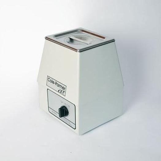 Used ULTRASONIC TANK WITH STERILIZATION LID COLE PARMER