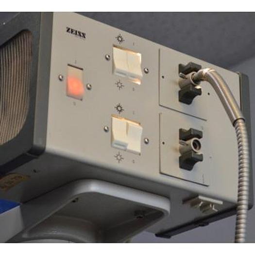 Used ZEISS ORL MICROSCOPE MODEL OPMI 1 FC, WITH INTEGRATED DOUBLE HALOGEN LIGHT SOURCE