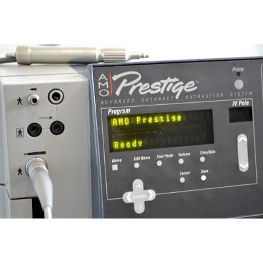 Used PHACOEMULSIFIER AMO PRESTIGE WITH 3 HANDPIECES