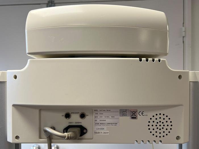 Used NEO NATALE ATOM HEATING RAMP, MOBILE ON WHEELS