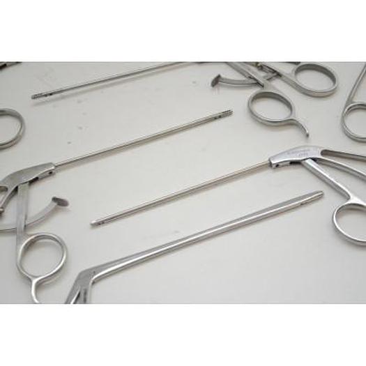 Used BOX WITH ACKERMAN ARTHROSCOPY INSTRUMENTS