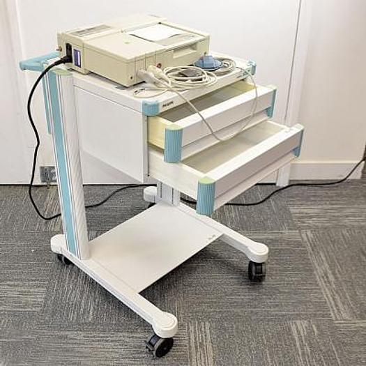 Used TOCOCARDIOGRAPH HP 50 IP WITH 1 CARDIO PROBE AND 1 UTERINE CONTRACTION PROBE