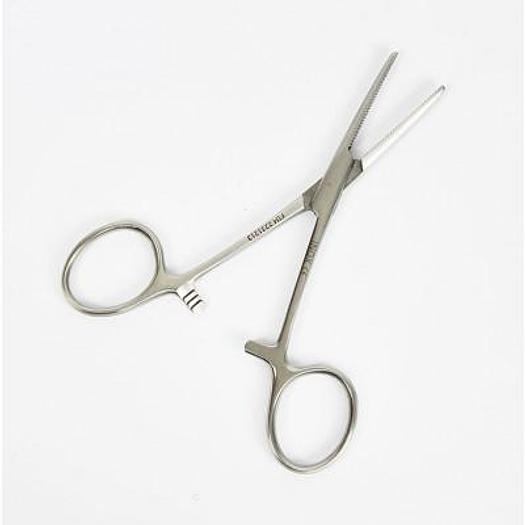 Used STRAIGHT KOCHER PLIERS S/G 13CM