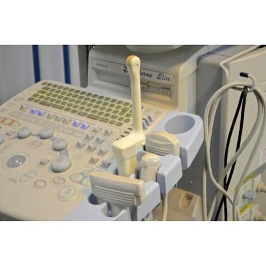 Used HITACHI EUB 6500 PLATFORM ELITE COLOR ULTRASOUND SCANNER WITH 4 PROBES