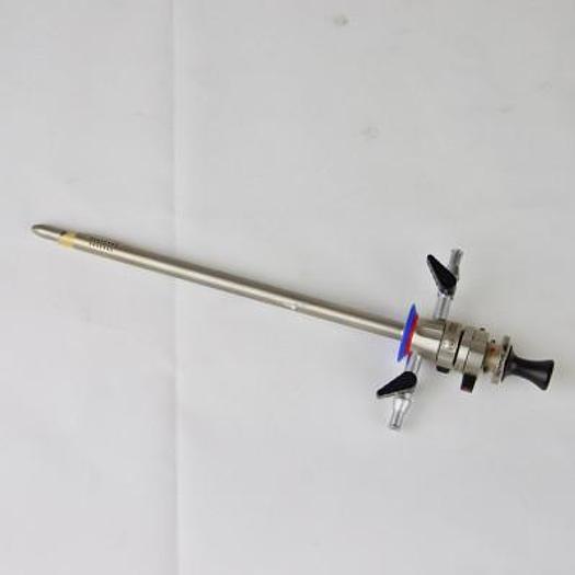 Used OLYMPUS UROLOGICAL SET INCLUDING RESECTOR, CYSTOSCOPE, BIOPSY FORCEPS AND 4MM OPTICS