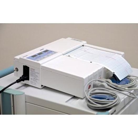 Used PHILIPS 50A TOCOCARDIOGRAPH WITH 2 PROBES ON CART