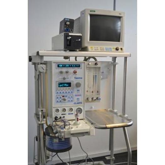 Used TAEMA CLARYS LIQUID AIR ANESTHESIA RESPIRATOR, CLOSED CIRCUIT, PERFECT CONDITION