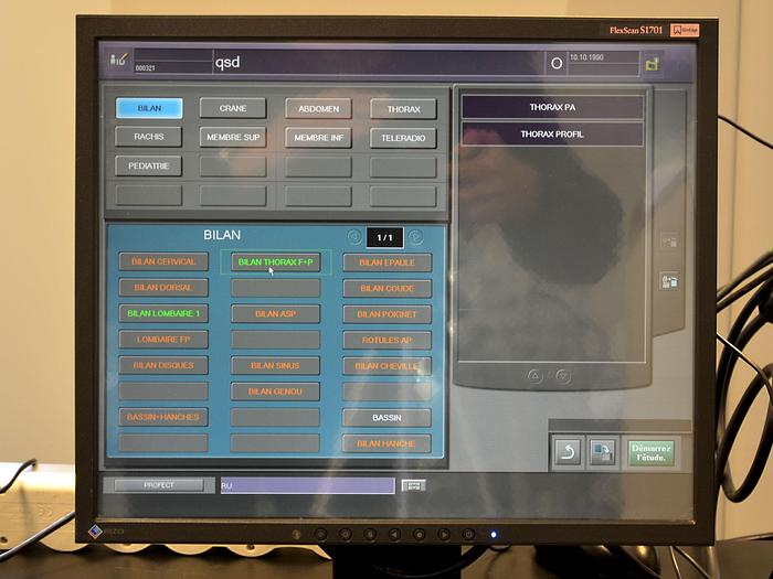 D'occasion PANORAMIQUE DENTAIRE PROLINE PM2002 CC, NUMÉRISEUR PROFECT FUJIFILM