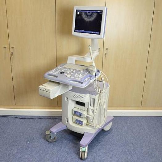 PROSOUND ULTRASOUND SCANNER ALOKA SSD-3500SX, FLAT SCREEN, 2 PROBES