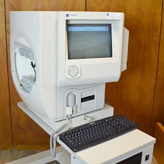 Used ZEISS HUMPHREY 720I VISUAL FIELD ON ELECTRIC TABLE