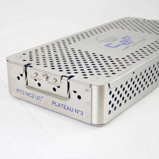 Used TOTAL KNEE PROSTHESIS SET OF 5 BOXES BRAND C2F