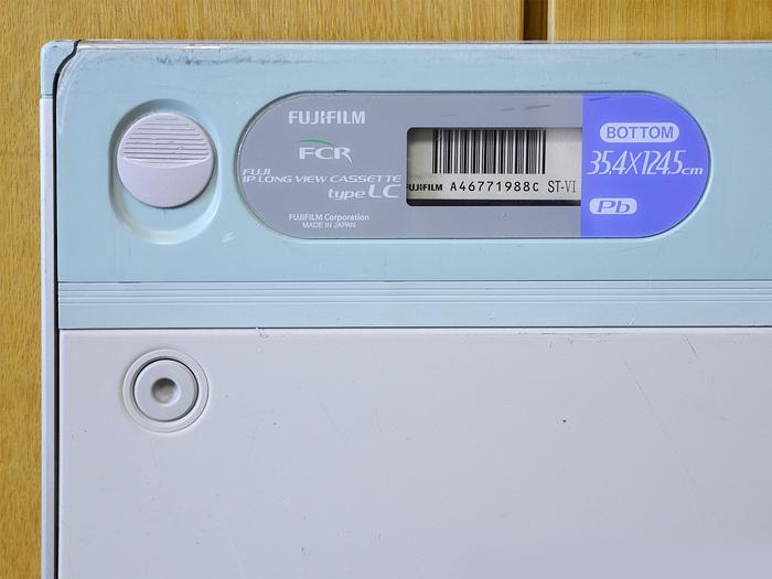 Used FUJIFILM FCR TYPE LC CASSETTE 35.4 X 124.5 CM FOR SPINE ( SCOLIOSIS )