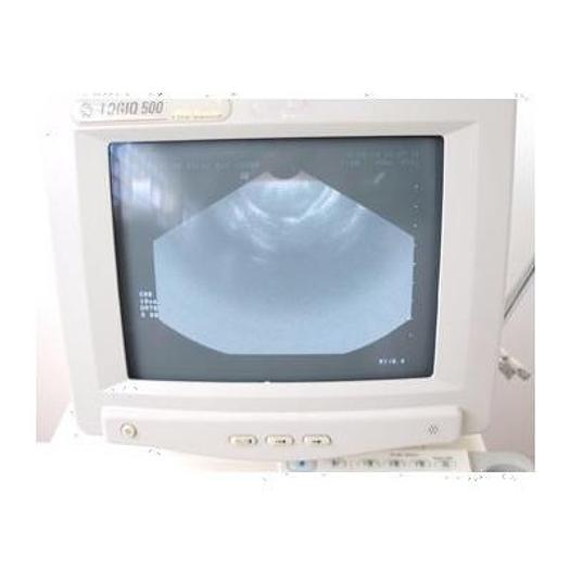 Used GE LOGIQ 500 PRO COLOR DOPPLER ULTRASOUND SCANNER WITH 4 PROBES