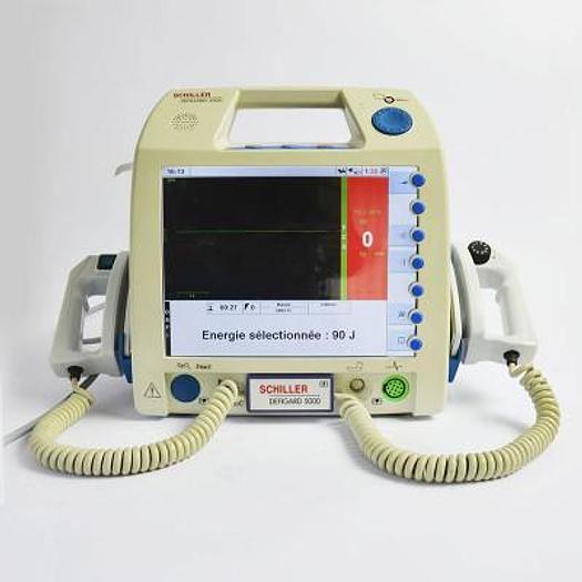 Used SCHILLER DG5000 DEFIBRILLATOR