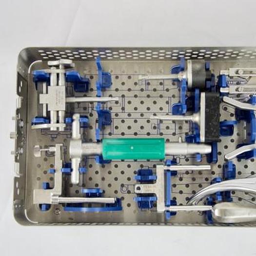 Used TOTAL KNEE PROSTHESIS SET OF 5 BOXES BRAND C2F
