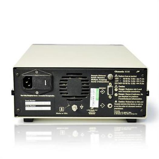 Used OHMEDA 5330 AGENT MONITOR HALOGEN GAS ANALYZER (ANESTHESIA)