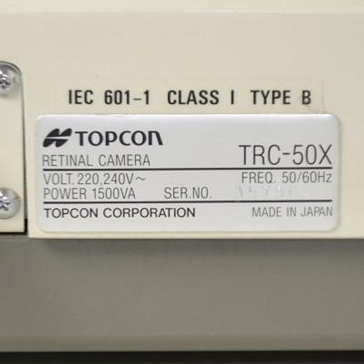 Used TOPCON TRC-50IX DIGITAL ANGIOGRAPH