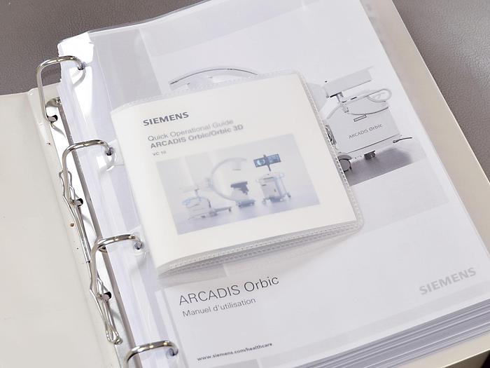 Used Siemens ARCADIS ORBIC - ORTHO and VASCULAR CINE+ image intensifier