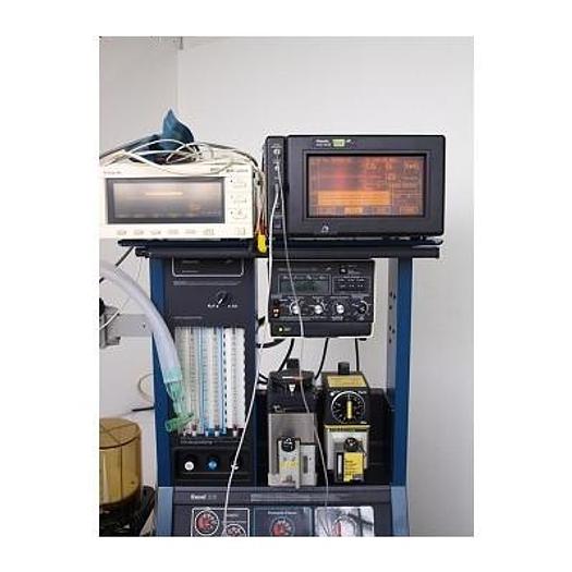 Used OHMEDA EXCEL 210 / 7800 EQUIPPED ANESTHESIA VENTILATOR