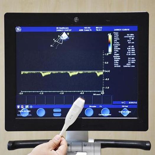 Used GENERAL ELECTRIC VIVID S6 ECHOCARDIOGRAPH WITH 2 PROBES