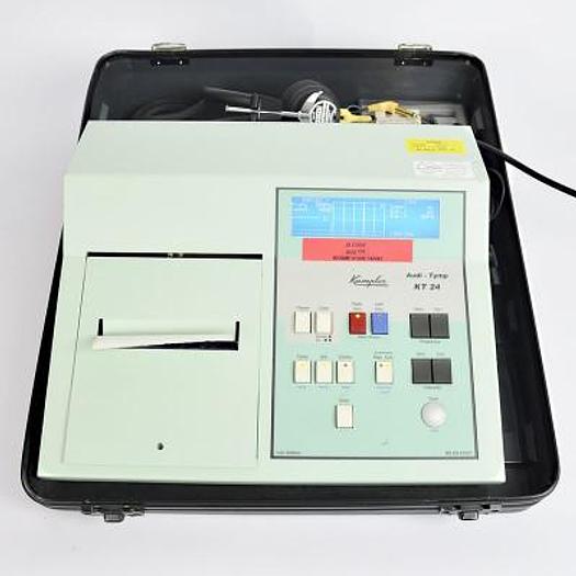 Used AUDIOMETER AND TYMPANOMETER KAMPLEX KT24