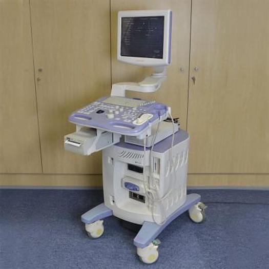 Used PROSOUND ULTRASOUND SCANNER ALOKA SSD-3500SX, FLAT SCREEN, 1 PROBE