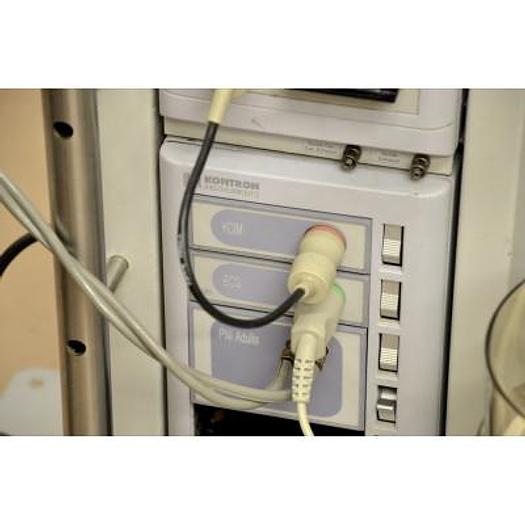 Used KONTRON 5300 ANESTHESIA RESPIRATOR WITH TEC7 SEVOFLURANE TANK