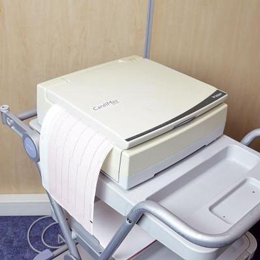 Used ECG FUKUDA DENSHI CARDIMAX FX-7542 DIGITAL 12 CHANNELS