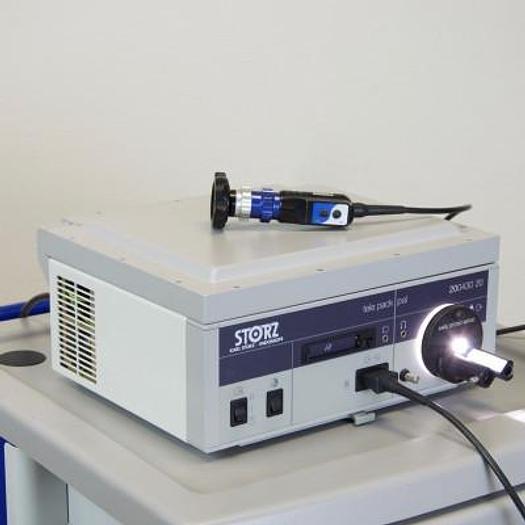 Used KARL STORZ PORTABLE ENDOSCOPY COLUMN TELEPACK MODEL