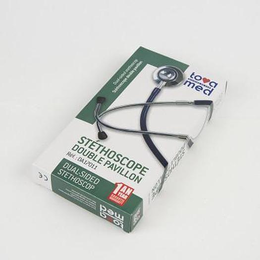 Used TOVAMED DOUBLE HEAD STETHOSCOPE